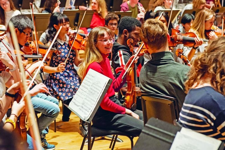 Chetham's School of Music team